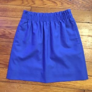 J. Crew Blue Skirt, size 0
